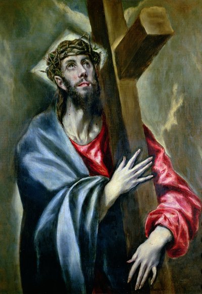 Cristo che abbraccia la croce, 1600-10 da El Greco